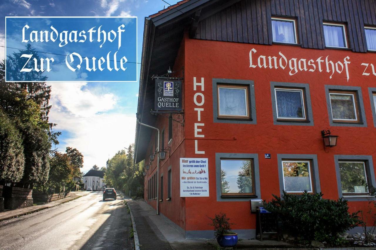 Landgasthof Zur Quelle Seeshaupt Kültér fotó